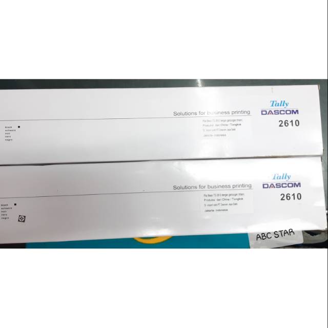 Jual Ribbon Catridge Tally Dascom 2610 original | Shopee Indonesia