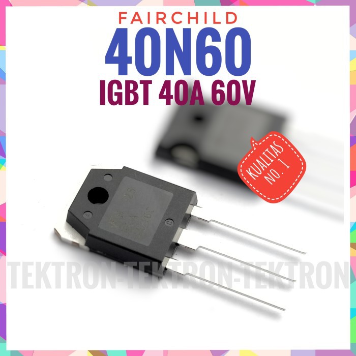 Jual Fairchild 40N60 IGBT 40A 600V FGA40N60 mosfet transistor | Shopee ...