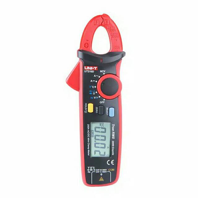 Jual UNI-T UT210D Tang Ampere Mini Genggam Tangan Display LCD Digital ...