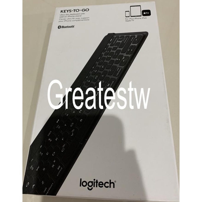 Jual Logitech Keyboard Keys-To-Go: Ultra Portable Bluetooth Keyboard ...