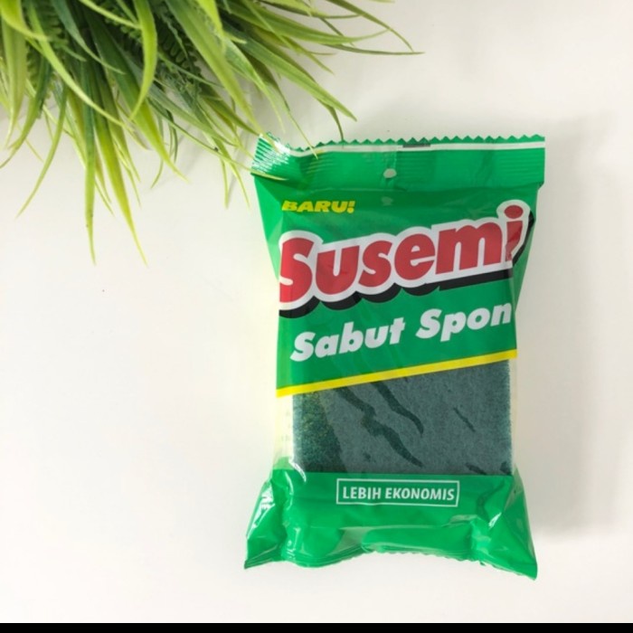 Jual Q5 KUNING HIJAU ( SUSEMI ) GROSIR SPON SABUT BUSA SPONGE CUCI ...