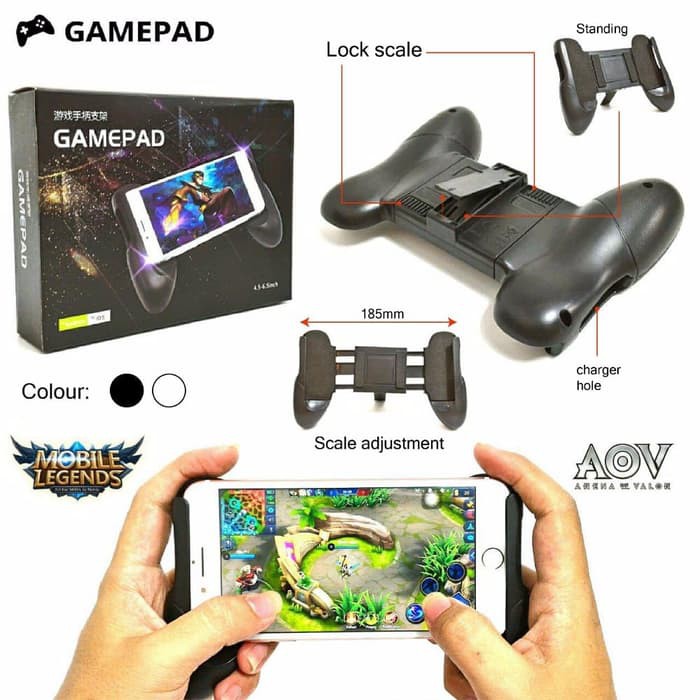 Jual Game Handle Joystick Holder Mobile Legend Gamepad Universal XCGP