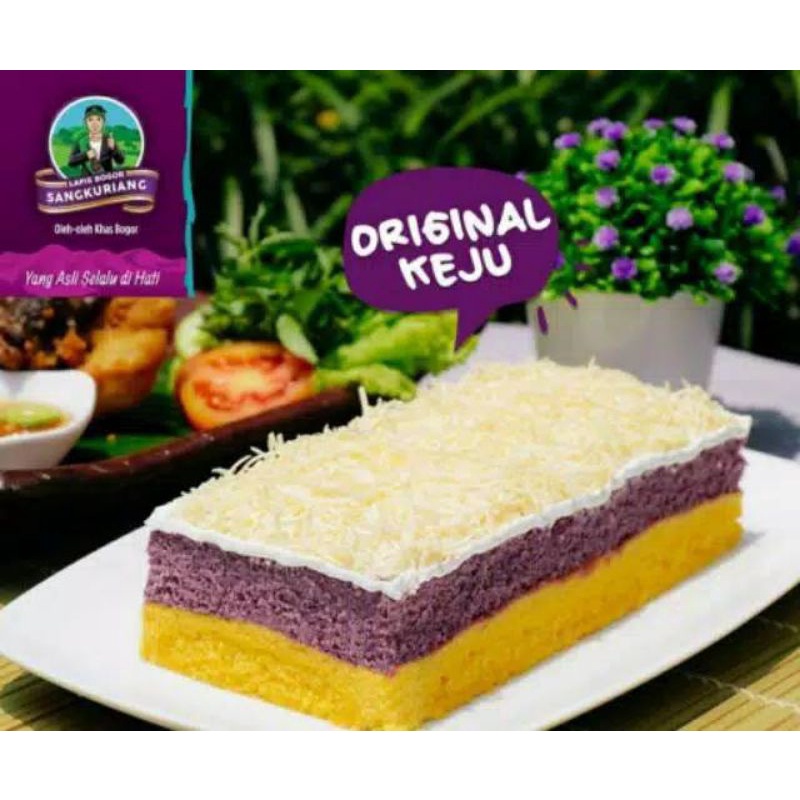 Jual Bolu Lapis Bogor Sangkuriang Talas Original Keju Shopee Indonesia