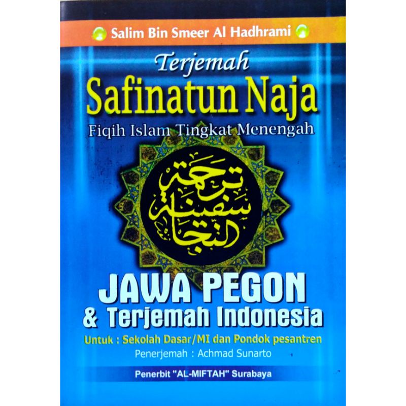 Jual Buku Terjemah Safinah Safinatun Naja Jawa Pegon Indonesia