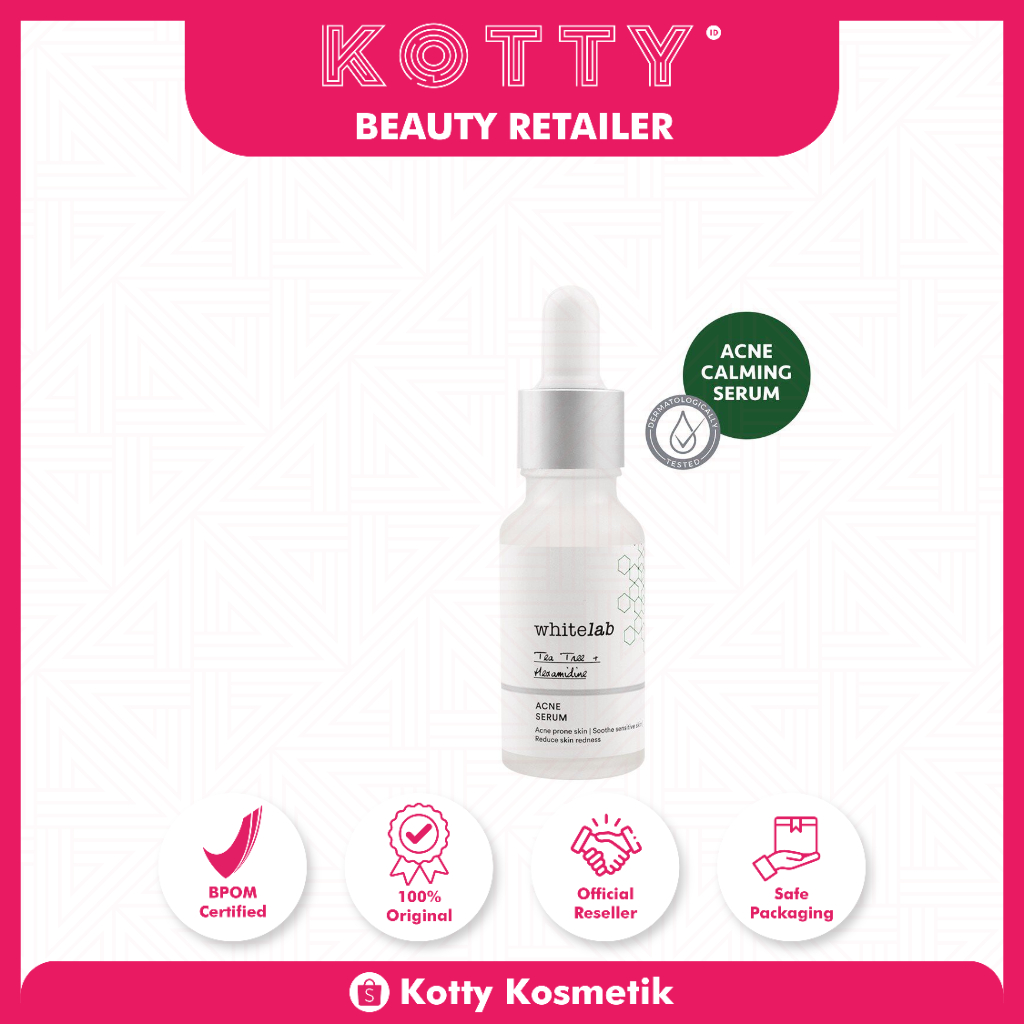 Jual Whitelab Acne Calming Serum 20mL White Lab Serum Acne Serum Jerawat Shopee Indonesia