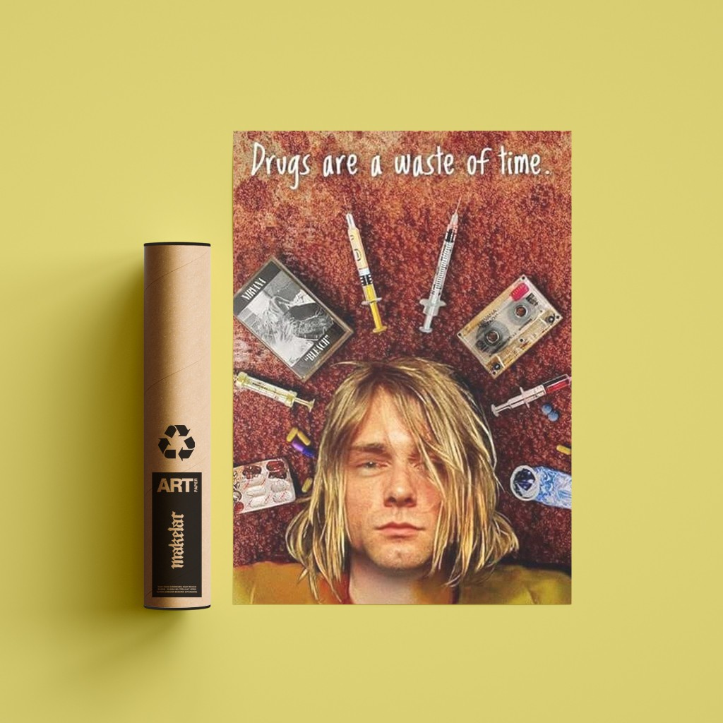 Jual POSTER KURT COBAIN & NIRVANA 20pcs | Shopee Indonesia