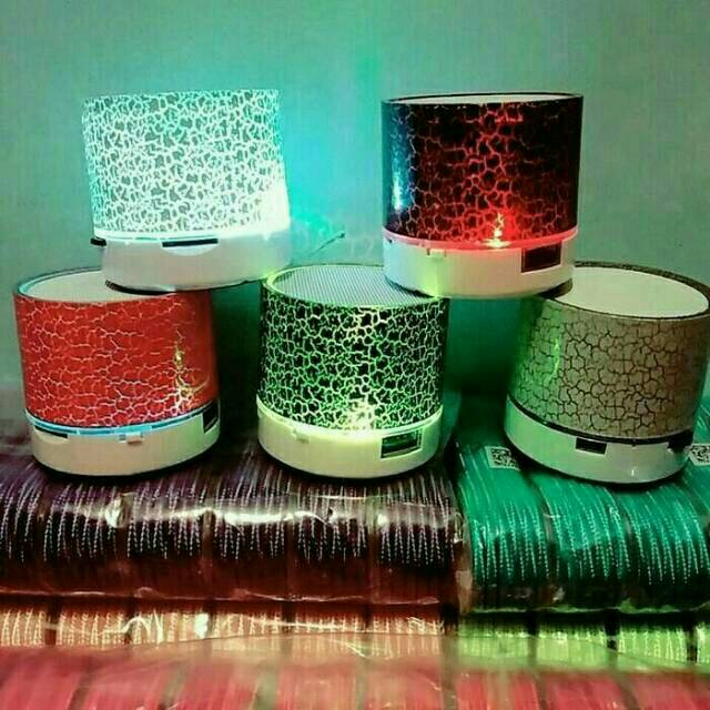 Jual Speaker Bluetooth Mini Full LED | Shopee Indonesia