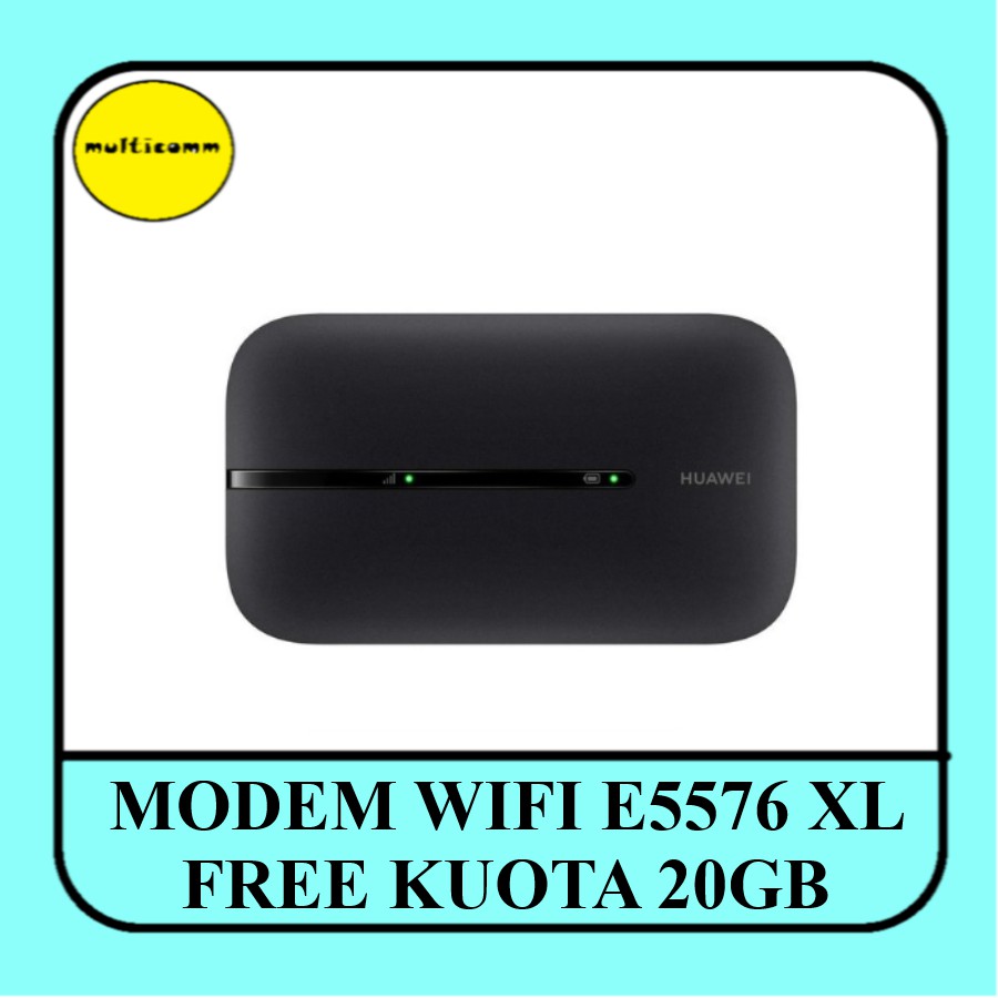 Jual MODEM MIFI HUAWEI E5576 4G LTE XL GO IZI 20GB UNLOCK BYPASS ...