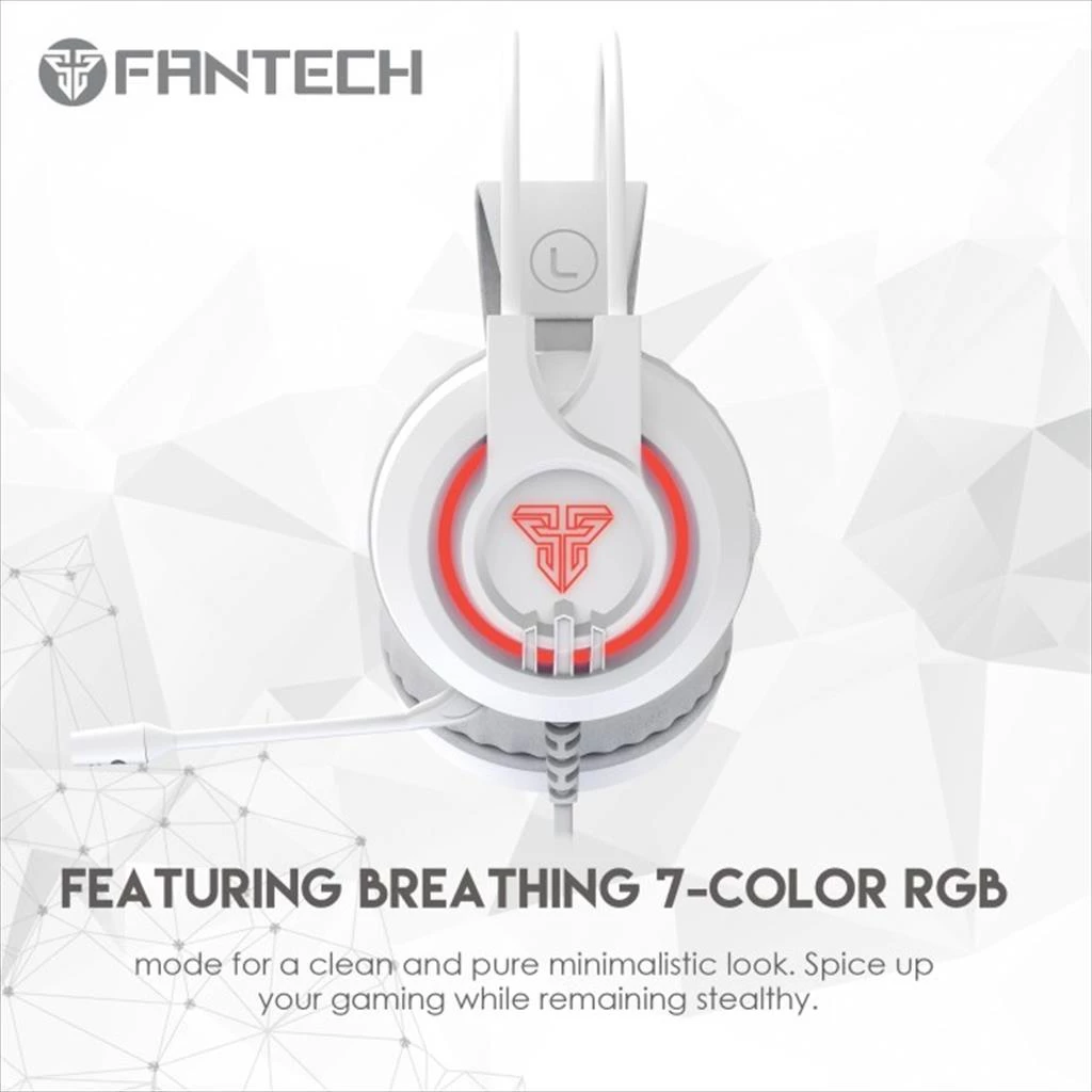 Fantech CHIEF II HG20 RGB Space Edition Gaming Headset PUTIH