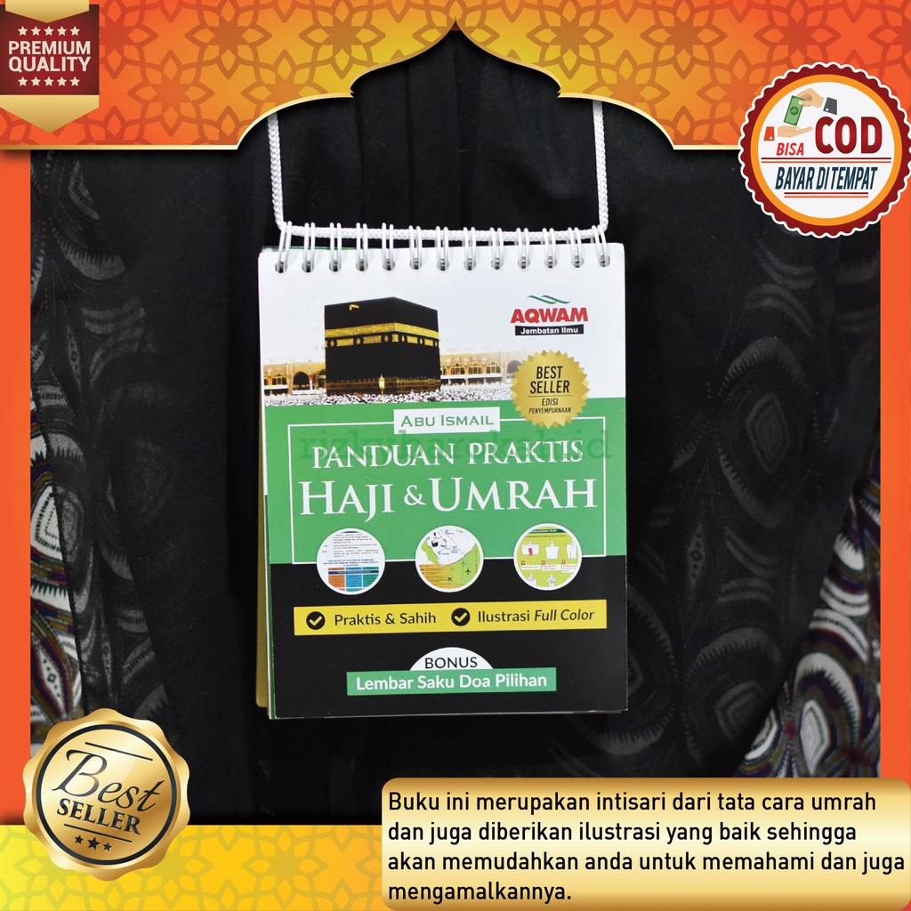 Jual Best Seller Panduan Praktis Haji And Umrah Umroh Saku Abu Ismail