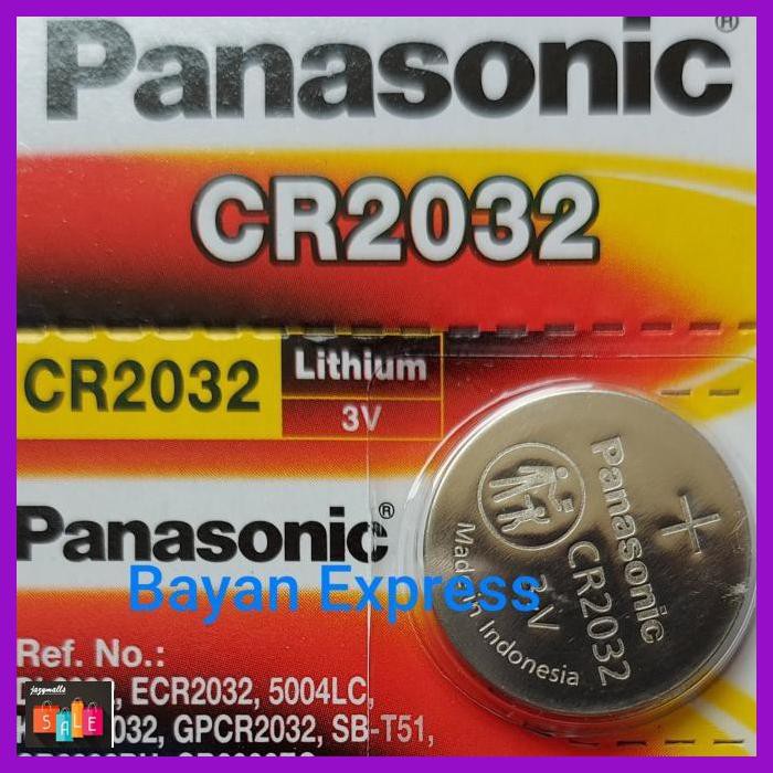 Jual HAMURKEBUTUHAN BATERAI LITHIUM PANASONIC 3V CR 2032 2025 2016