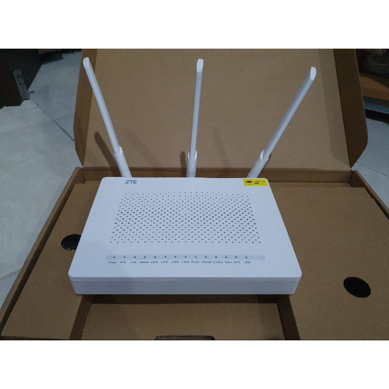 Jual Modem ZTE F670 premium 3 antena | Shopee Indonesia