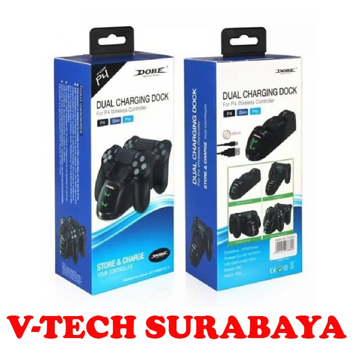 Jual DOBE LED SCREEN DUAL CHARGING DOCK STICK DUALSHOCK PS4 | Shopee ...