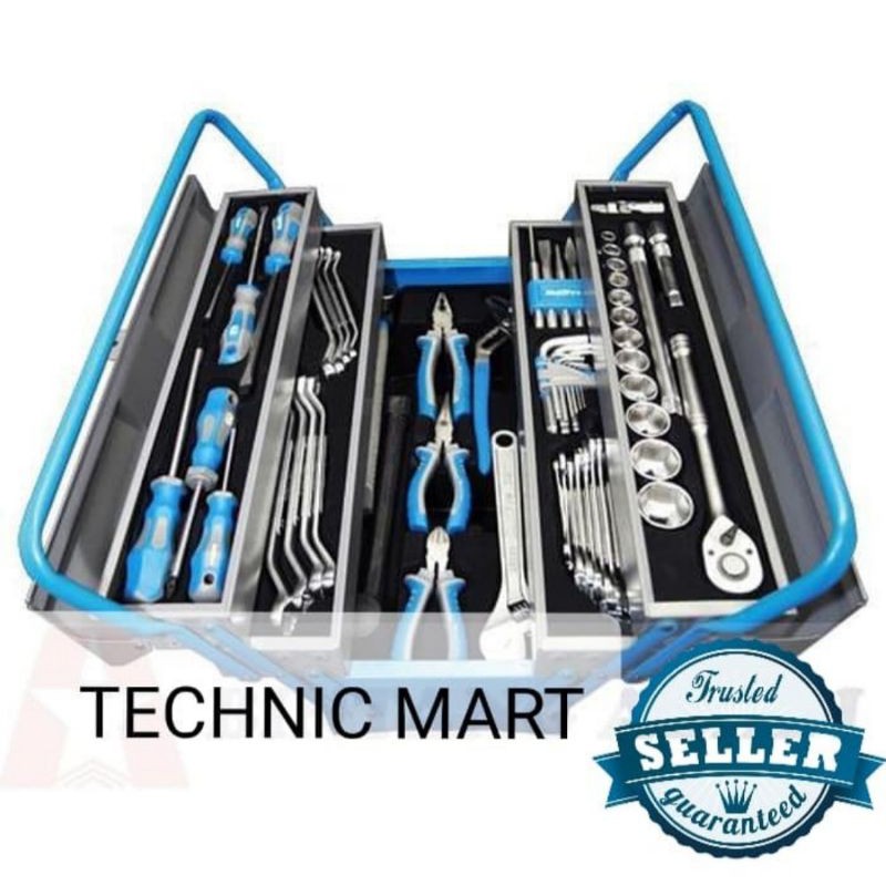 Jual Multipro Tool Kit Set Box Metal 60 pcs | Shopee Indonesia