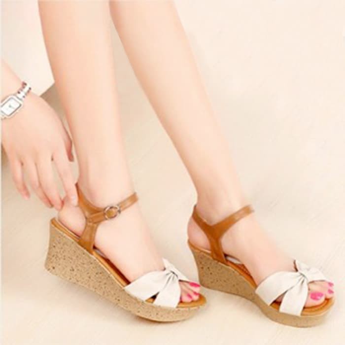 Shopee sepatu sale wedges