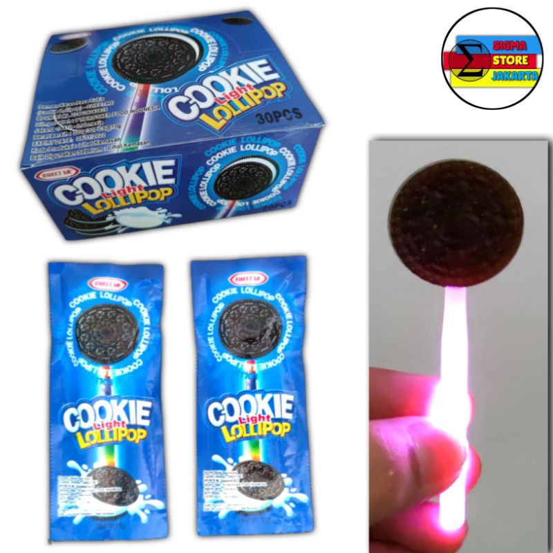 Jual Permen Lolipop Jadul Lightstick Rasa Kukis - Cookie Lollipop Rasa ...