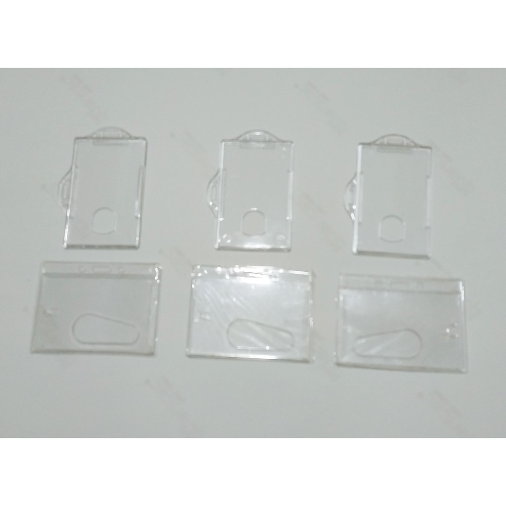 Jual Frame/Card Holder Akrilik Bening MultifungsiVertikalHorisontal