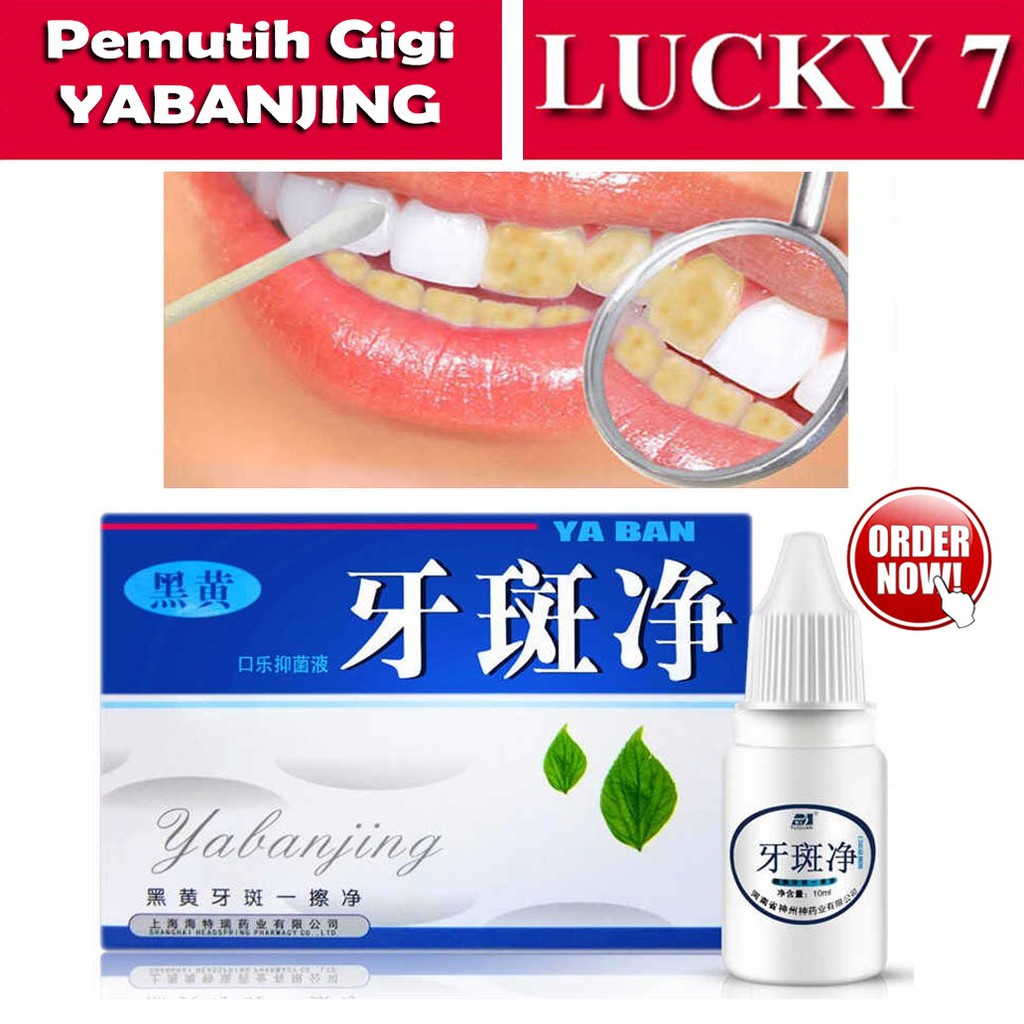 Jual [ BISA COD ] Yabanjing Whitening teeth Cara Membersihkan Gigi