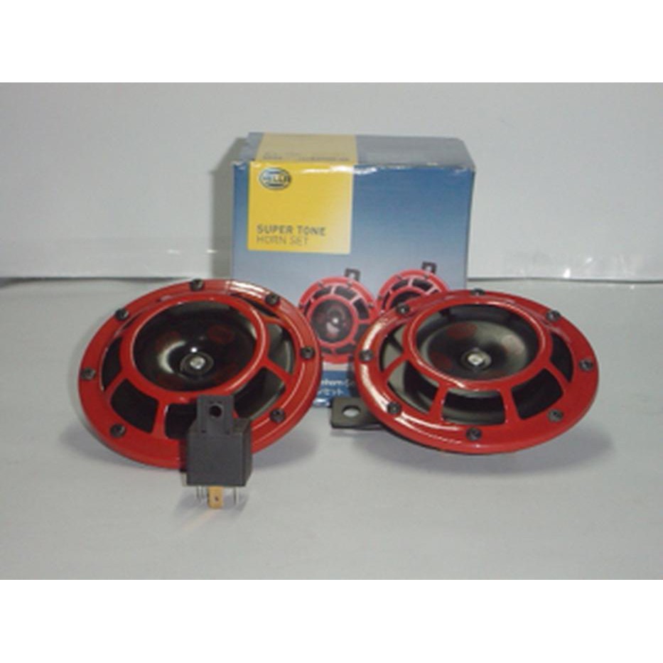 Jual spart park mobil bagus habis klakson hella supertone + relay