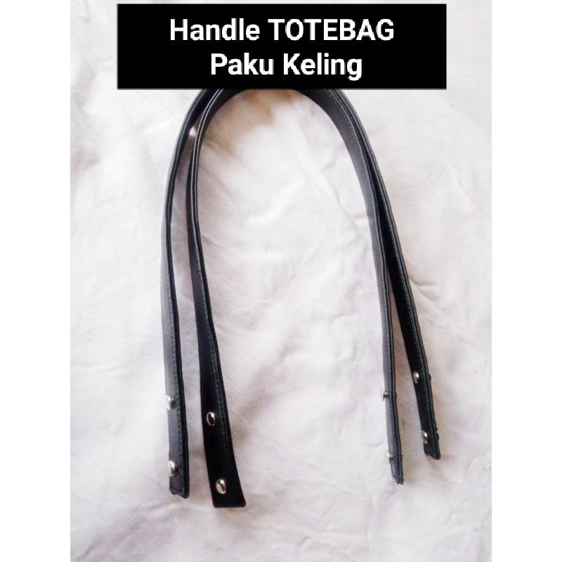 Jual Handle TOTE bag Paku Keling 1 pasang semi kulit /tali tas bahu ...