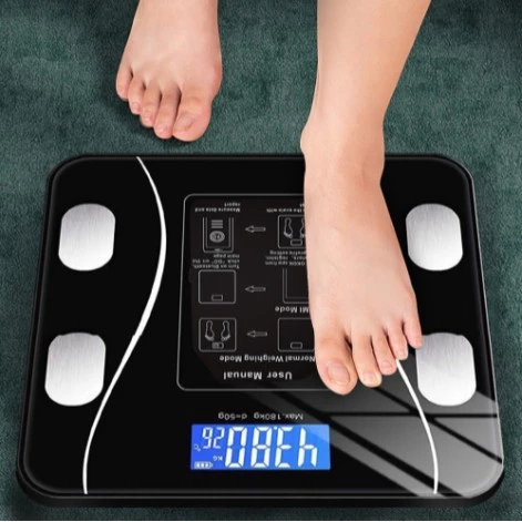 Timbangan badan digital bluetooth body fat monitor analysis app 180kg