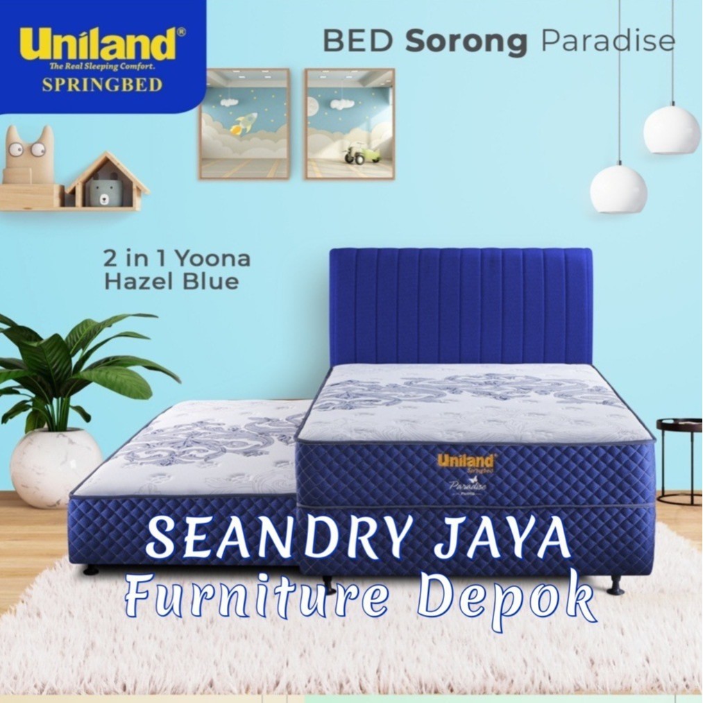 Jual SPRING BED 2 in 1 Sorong UNILAND/Tempt tidur dewasa anak/paradise ...