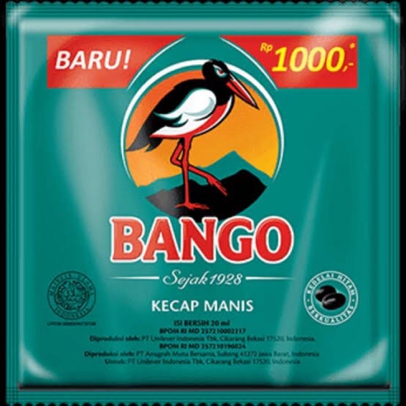 Jual Kecap BANGO 20ml kemasan sachet | Shopee Indonesia