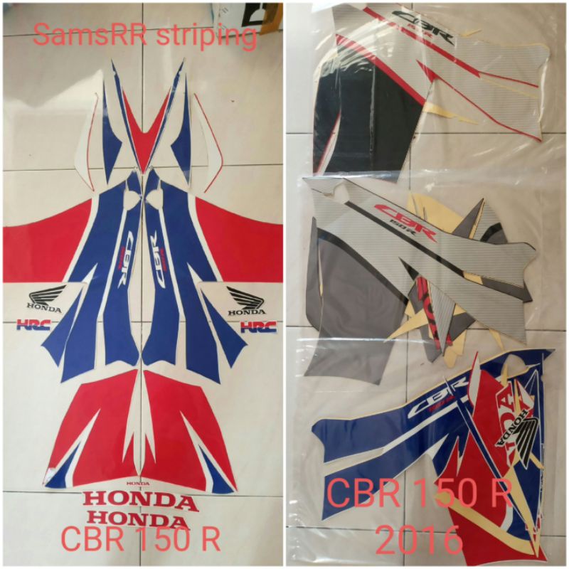 Jual Sticker Striping Honda Cbr R Shopee Indonesia