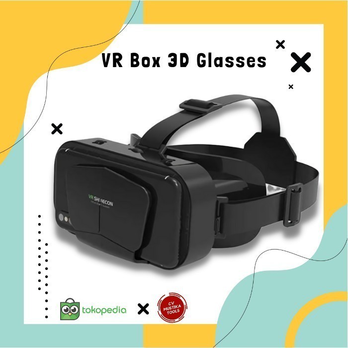 Jual VR Box IMAX Giant Screen Kacamata Virtual Reality 3D Glasses - G10 ...