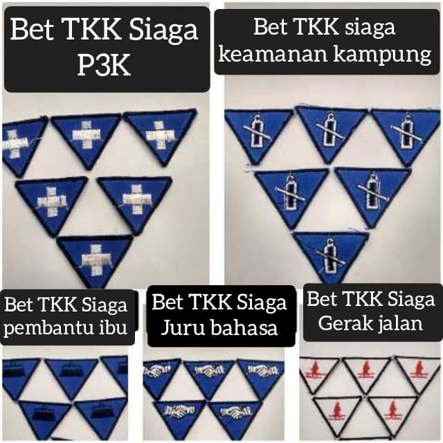 Jual Bet Tanda Kecakapan Khusus Bet Tkk Wajib Pramuka Siaga Purwa