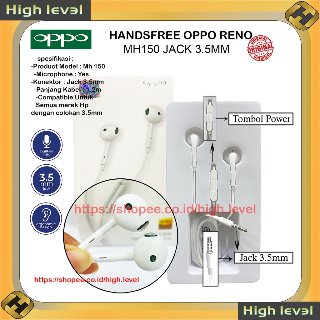 Headset oppo a5s 2020 hot sale