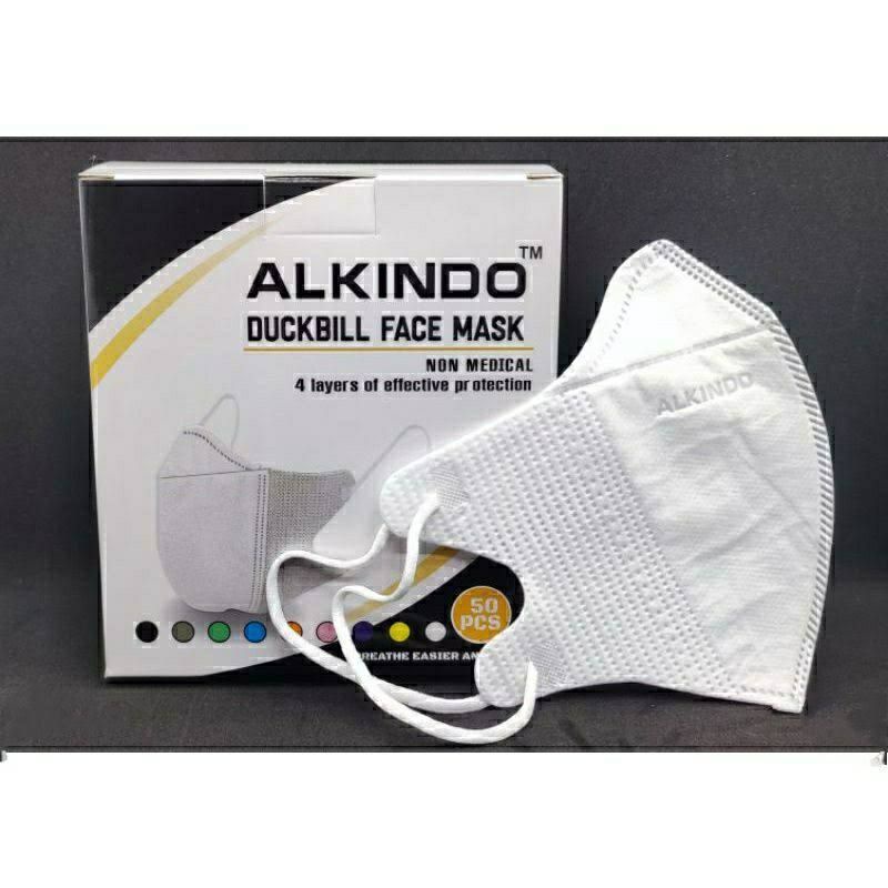 Jual Masker Duckbill Mouson Alkindo Careion 4 Ply | Shopee Indonesia