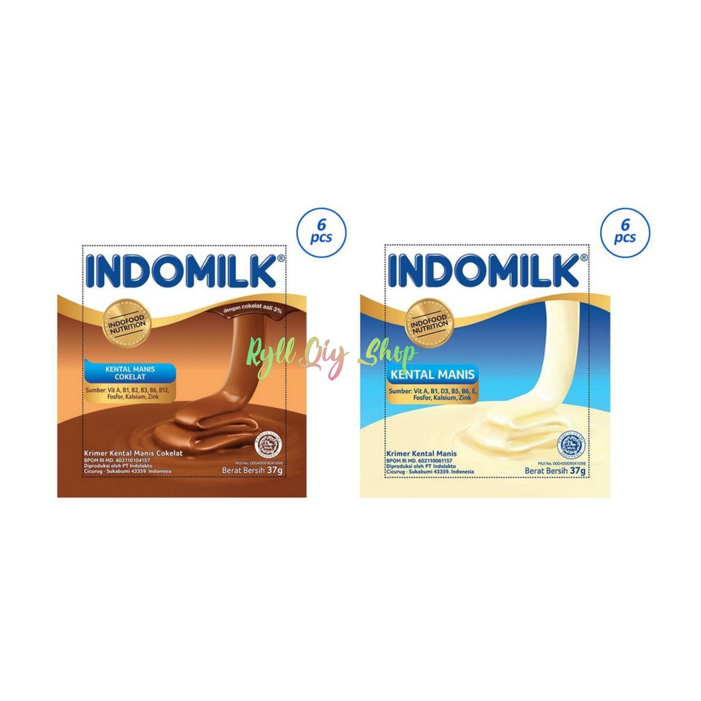 Jual INDOMILK Susu Kental Manis Sachet Shopee Indonesia