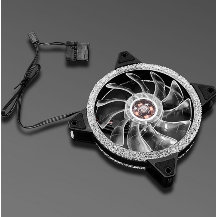 Jual Fan Casing Coolmoon DX12 Diamond RGB LED | Shopee Indonesia