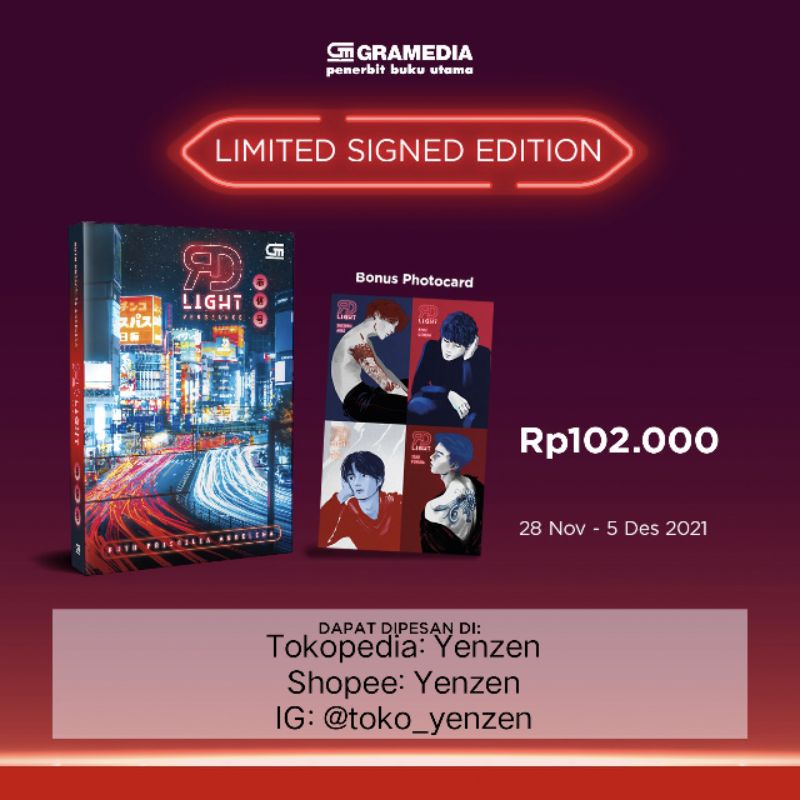 Jual Novel RD Light | Shopee Indonesia