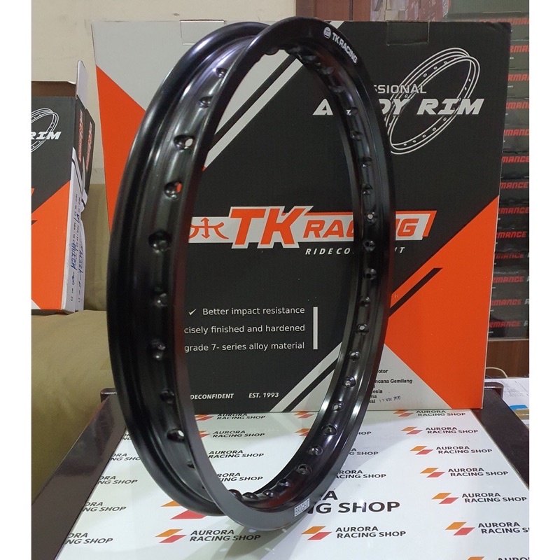 Jual Velg Tk Racing ukur17-160/185 hitam | Shopee Indonesia