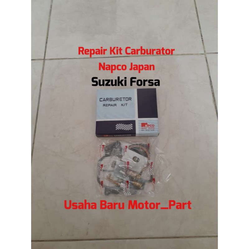 New Carburetor Rebuild Kit For Suzuki Forsa SA310 (1985-1988) - APCO Brand, Made In Japan