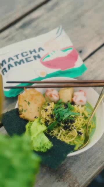 Jual Mie Ramen Matcha Instant Matchamu x Lingkar Organik | Shopee Indonesia