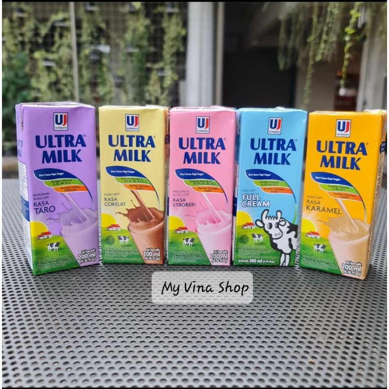 Jual Susu Uht Ultramilk 200 Ml Satuan Shopee Indonesia 8371