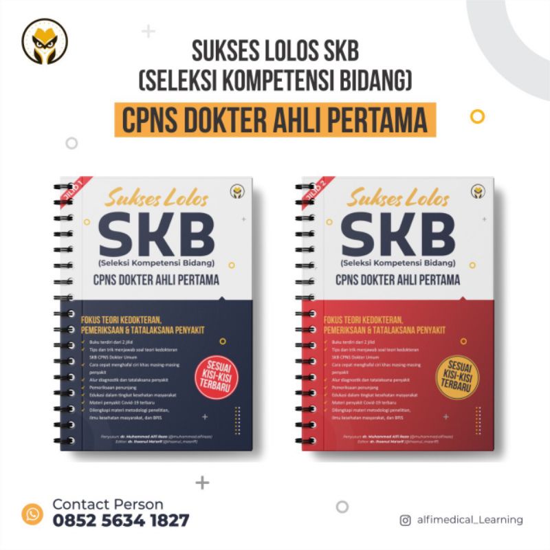 Jual Buku SKB CPNS Dokter Ahli Pertama 2 Jilid (Fokus Teori) | Shopee ...