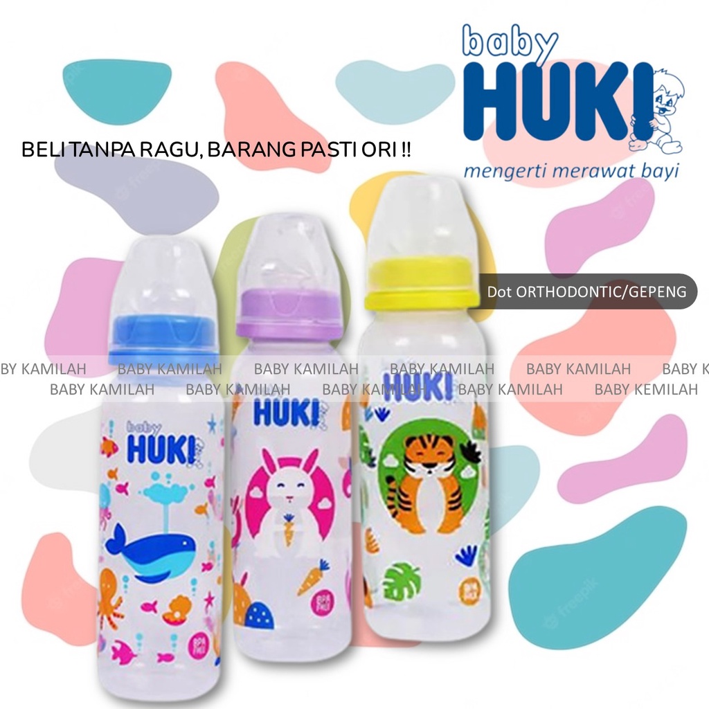 Jual HUKI BOTOL PP SP ROUND 240 ML Dot Gepeng - Botol Susu Bayi Terbaru ...