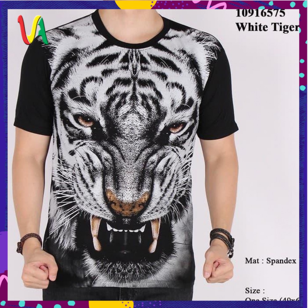 Jual PAKAIAN PRIA TERKINI PALING DICARI // Kaos Gambar MACAN 3D / Kaos ...