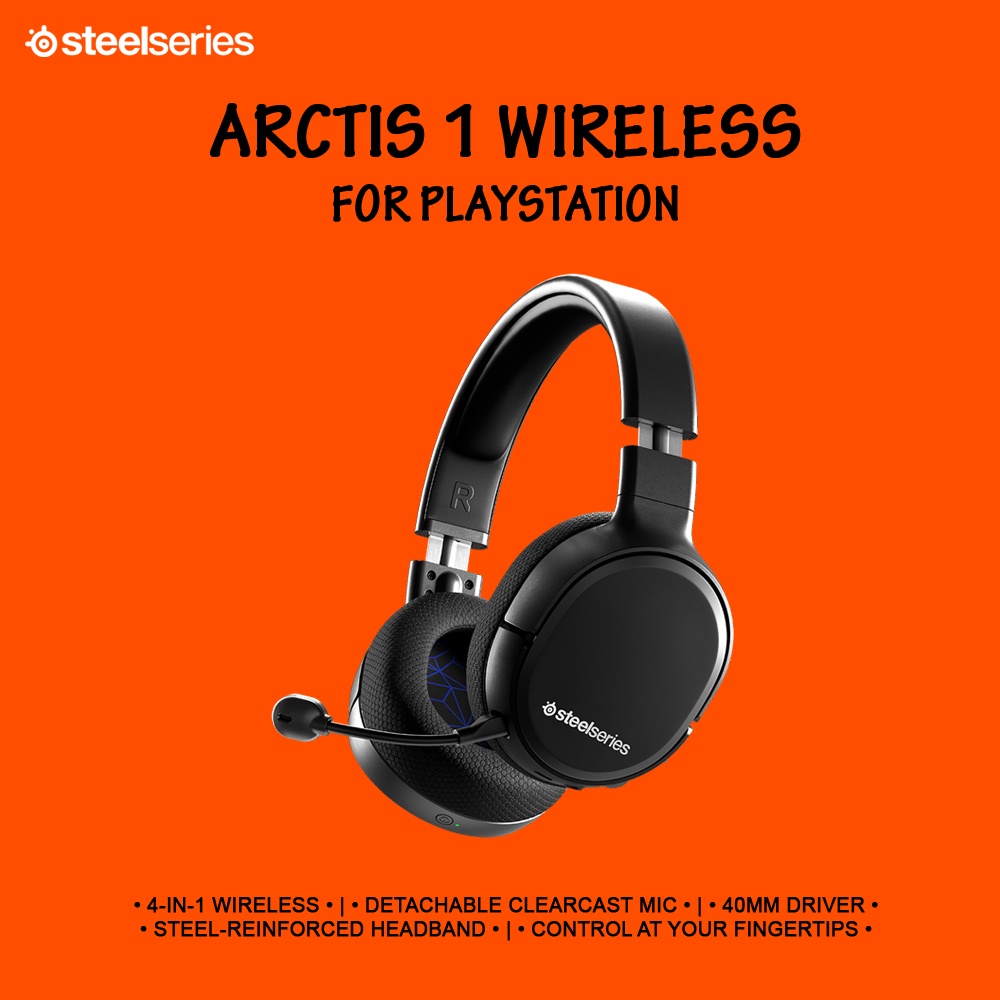 SteelSeries Arctis 1 For Playstation Wireless Gaming Headset