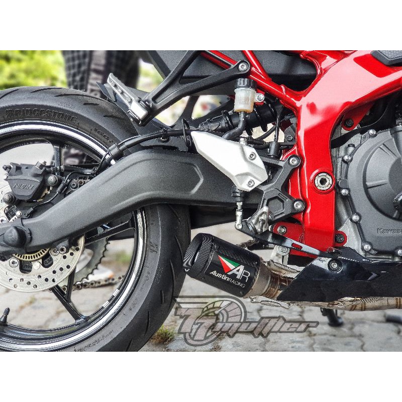 Jual Knalpot ZX25R Fullsystem Austin Racing Carbon pnp zx25r fullset ...