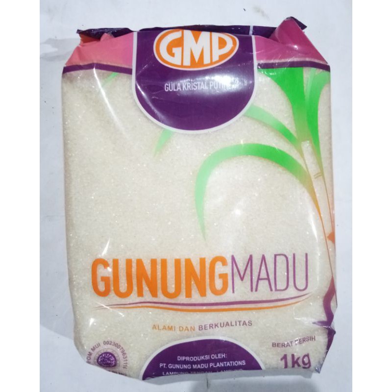 Jual Gmp Gula Pasir Kristal Kemasan 1kg Shopee Indonesia 0110