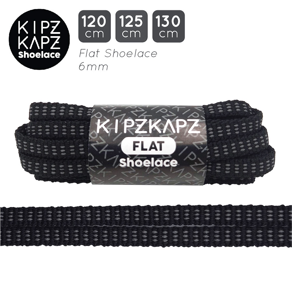 Jual Kipzkapz Tali Sepatu Pipih Gepeng Motif Flat Shoelace 6mm