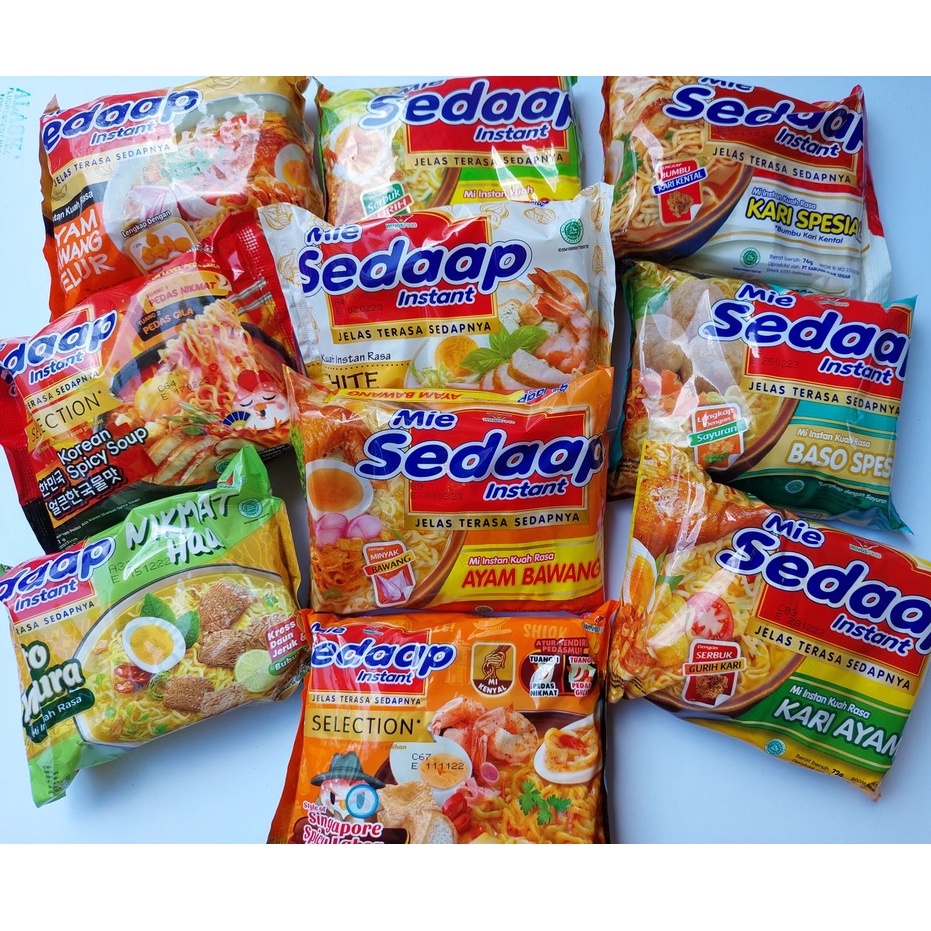 Jual MIE SEDAAP KUAH / MIE SEDAAP INSTAN KUAH | Shopee Indonesia