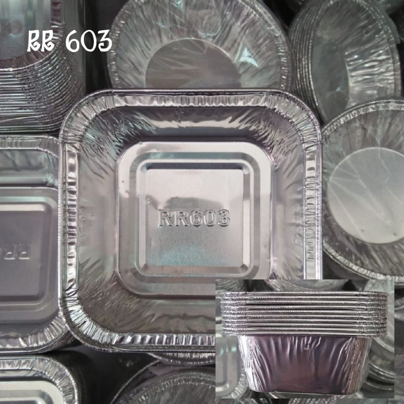 Jual Cup Aluminium foil berbagai ukuran/Dessert/zuppa soup/klappertart