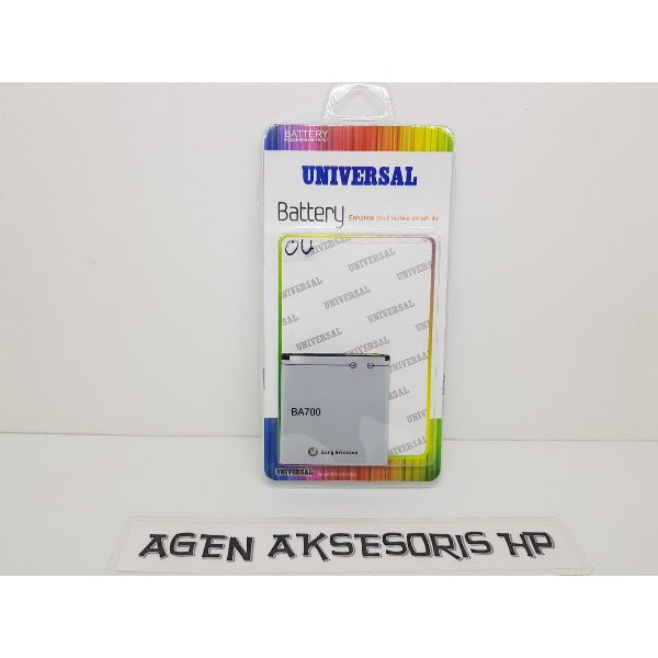 Batterie Sony Ericsson BA700 D’origine – 1500mAh – Neuve