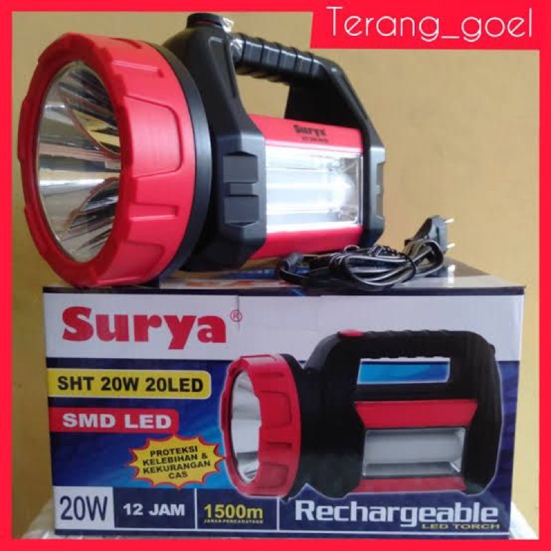 Jual senter besar surya SHT20W | Shopee Indonesia